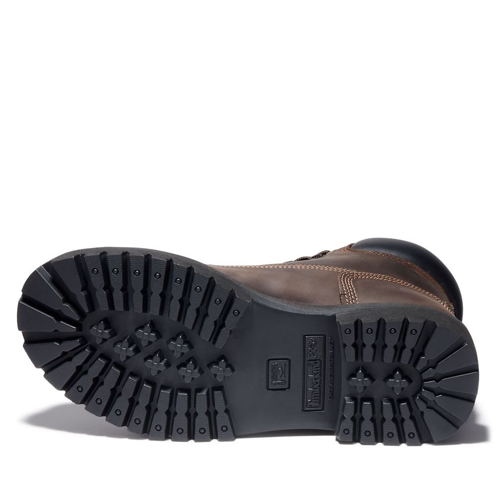 Botas Masculino - Timberland Pro Direct Attach 6\" Soft Toe - MFUWH6850 - Marrom